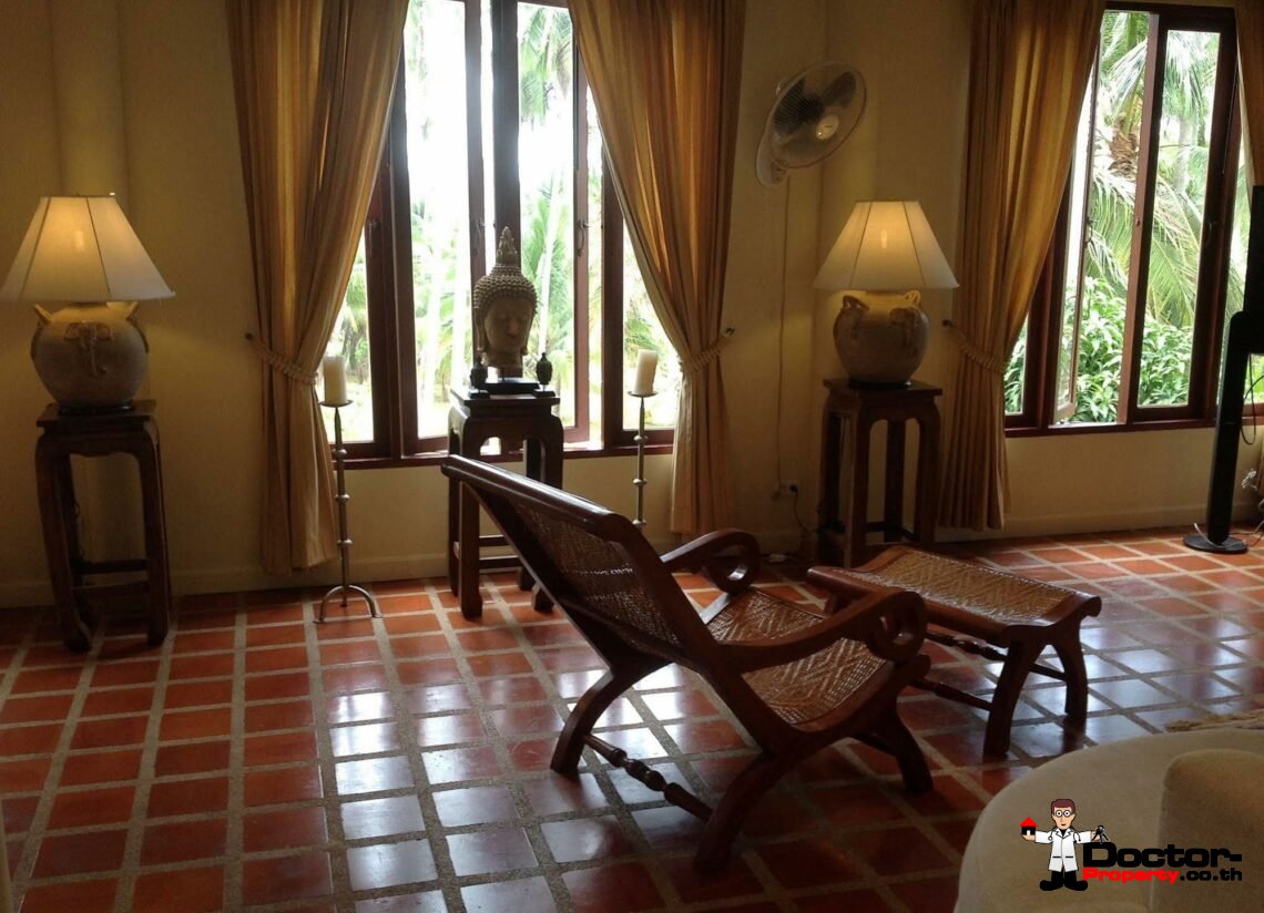 Fantastic Thai Style 6 Bedroom Villa in Bang Makham – Koh Samui – For Sale